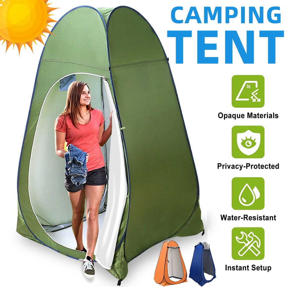 Homitt Portable Instant Camping Shower Bathing Tent,Privacy Foldable ...