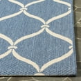 thumbnail image 4 of SAFAVIEH Courtyard Linnet Geometric Indoor/Outdoor Area Rug, Blue/Beige, 9' x 12', 4 of 6