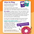 thumbnail image 3 of Juego de cartas Do Or Donut: emocionante desafío nocturno de juegos para familias y parejas Juego divertido para reuniones familiares, fiestas, aulas, niños, adolescentes y adultos: de 3 a 8 jugadores, 3 of 5