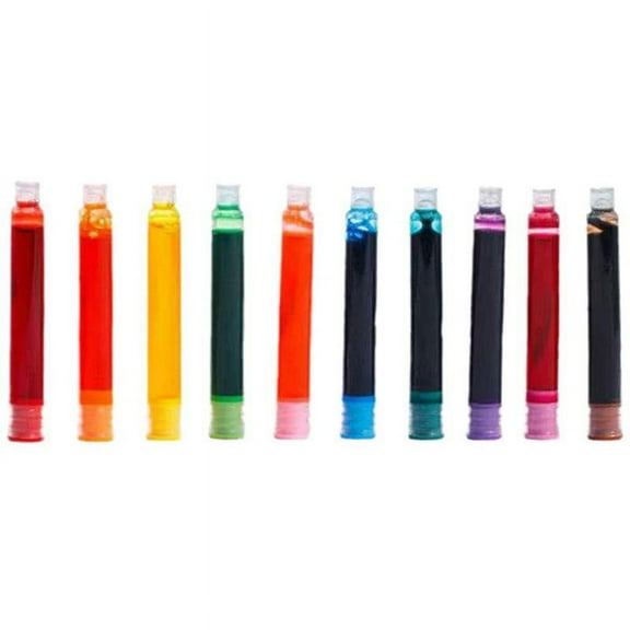 ZHXXCUM 10Colors Fountain Pen Ink Cartridges Refills Drawing H2F4 S9P6 K0N5 New