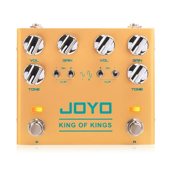 JOYO R-20 Crunch Overdrive Distortion Guitar Pedal Independent Clipping For Electric Guitar