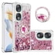 thumbnail image 1 of Funda para Honor 90 5G con Brillo Líquido Flotante, Purpurina, Parachoques y Anillo Giratorio Soporte, 1 of 5