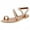 Brown, variant on Mostsola Pearl Strappy Sandals for Women Summer Beach Dressy Shoes Casual Clip Toe Ring Flats
