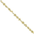 thumbnail image 2 of Avariah Diamonds Solid 14K Yellow Gold Sea Life Bracelet - 7" - 7.2gm, 2 of 5