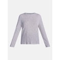 thumbnail image 6 of Scenario Women's Oversized Tee with Long Sleeves, Sizes XS-XXXL, 6 of 6