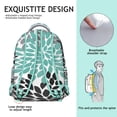 thumbnail image 5 of "Ethnic Tribal Print Backpack for Women - Roomy 17” Laptop Boho Chic Daypack, Water-Resistant College Bag for Campus, Dorm & Everyday Boho Fashion", 5 of 6