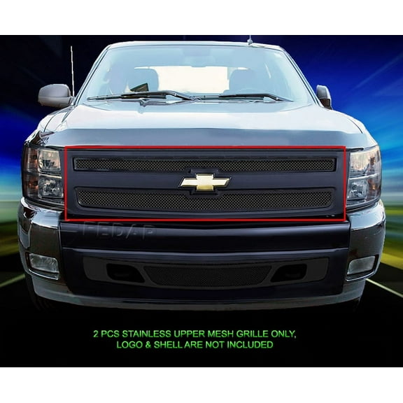 Fedar Wire Mesh Grille Insert For 07-13 Chevy Silverado 1500