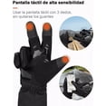 thumbnail image 4 of Guantes De Moto Invierno Frio Impermeables Y Térmicos Táctil talla M, 4 of 5