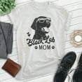 thumbnail image 2 of Black Lab Mom T-shirt, Unisex Women's Shirt, Labrador Retriever, Black Lab Owner, Best Dog Mom Gift, Heather Ash, Medium, 2 of 6
