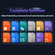 Electronic translation pen,3.69Translation Scanning Pen,142 Language Online/Offline/Text to Speech/Photo Translator Pen for Study, Travel, Business