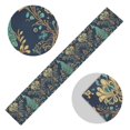 thumbnail image 5 of Yayeee Table Runner 70 inches Long for Home Kitchen Rectangle Dining Table Holiday Party Decoration, Navy Blue Peacock Pattern, 5 of 7
