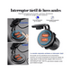 thumbnail image 2 of Cargador Iluminado Usb Dual 3.0a 1 Pieza, Negro Azul, 2 of 5