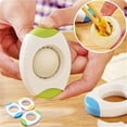 thumbnail image 2 of Nuevo práctico cortador de cáscara de huevo, para huevos duros o blandos, utensilio de cocina para romper cáscaras (verde) brillar Electrónica, 2 of 5