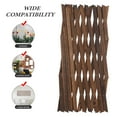 thumbnail image 3 of Minkissy Privacy Balcony Screen for Apartments Wooden Fence Light Brown 1Set, 3 of 7