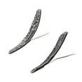 thumbnail image 4 of Unique Bargains 2 Pcs Elegant Rhinestone Hair Clips for Home Black Silver Tone, 4 of 5