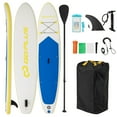 thumbnail image 1 of Goplus 11' Inflatable Stand Up Paddle Board whth Accessories Paddle Hand Pump Repair Kit, Dark Blue, 1 of 10