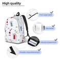 thumbnail image 5 of Easygd Nautical Lighthouse Sailboat Canvas Backpack: Stylish, Lightweight, and Versatile with Large Capacity and Adjustable Straps –, 5 of 7
