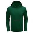 thumbnail image 2 of LEEy-world Hoodies For Boys Men's Full Zip Hoodie zippered Color Block hooded slim Fit Long Sleeve Lightweight Sweatshirt Green,XL, 2 of 5