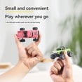 thumbnail image 2 of Mini Camión Monstruo Teledirigido, Escala 1:64, Todoterreno, Coche de Escalada, Control Remoto de 2,4 GHz, Juguete para Niños, Regalo, Naranja., 2 of 8