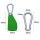 thumbnail image 3 of Polea de elevación portátil de alta dureza y resistente Hesroicy, ajustador de polea para exteriores, fijador de carpas, suministros para exteriores, 3 of 8