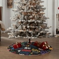 thumbnail image 5 of Salouo Basketball Christmas Tree Skirt 36" Farmhouse Christmas Decorations Snowman Xmas Tree Skirt Tree Mat for Holiday Party Decor, 5 of 8