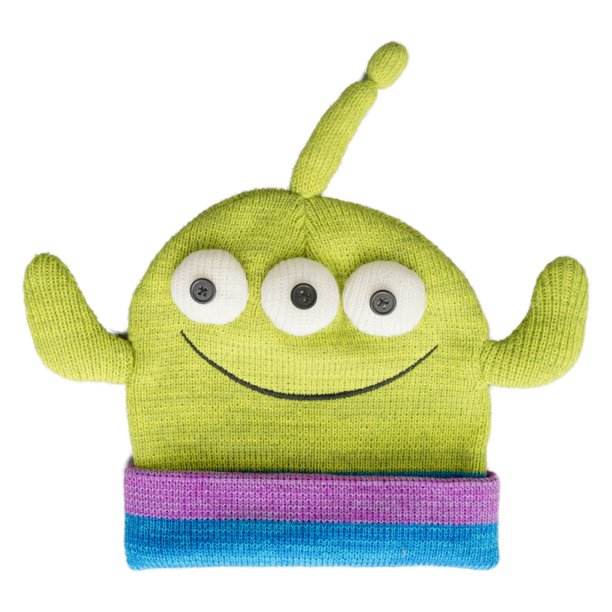 Disney Pixar Toy Story Alien Face Movie Character Peruvian Knit Beanie