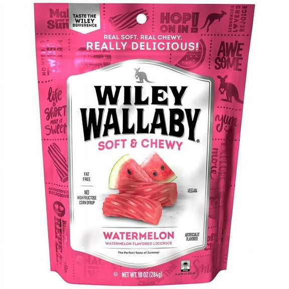 Wiley Wallaby Licorice Watermelon 10.0 oz