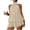Khaki, variant on Qiopertar Women's Halter Backless Jumpsuit Dress Mesh Halter A-Line Dress Sleeveless Round Neck Casual Comfy Party Vacation Cocktail Night Out, Brown M