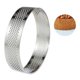 thumbnail image 4 of Moldes para tartaletas de acero inoxidable, 8 Uds., 8cm, postre francés, Mousse, pastel de frutas, tarta, anillo, Quiche, molde para pastel, 4 of 5