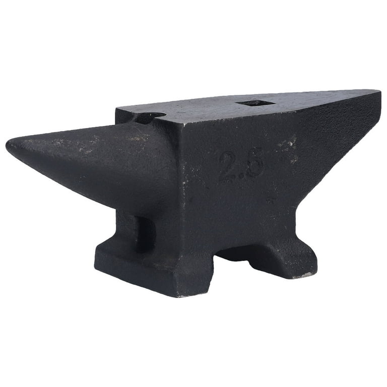 HimaPro Single Horn Anvil for Blacksmith Blue - 11 lbs Cast Iron