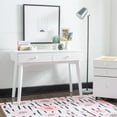 thumbnail image 2 of Powell Nixon 2-Drawer Writing Desk, Pure White, 2 of 19