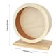 thumbnail image 4 of Rueda de hámster y estable de madera silenciosa rueda de hámster para hámsters enanos jerbos pequeños animales, 4 of 8