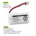 thumbnail image 2 of Batería Inalámbrica Ni-MH Kruta BT162342 2.4V 800mAh Paquete de 8, 2 of 7