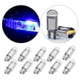 thumbnail image 3 of 10 Piezas Brillo T10 Bombilla de de Coche de Repuesto 12V LED Bombilla de lámpara de Luz Indicadora Luces - Iluminación Iluminación verde Gloria luces del coche interior, 3 of 9