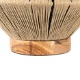 thumbnail image 5 of Northlight Iron and Jute Table Lamp With Wooden Base - 14.75" - Beige, 5 of 6