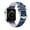 blue, variant on Compatible with Apple Watch Band 44mm 40mm 41mm 42mm 38mm 45mm, Blingbling Sweatproof Genuine Leather and Silicone Band for iWatch Series 7 6 5 4 3 2 1 SE