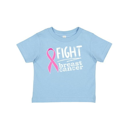 

Inktastic Fight Breast Cancer Pink Ribbon Gift Baby Boy or Baby Girl T-Shirt