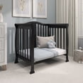 thumbnail image 5 of Dream On Me Naples 4-in-1 Convertible Mini Crib, Black, 5 of 11