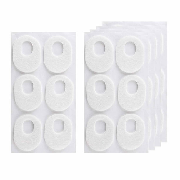 Almohadillas para callos, protectores para callos y callos para los dedos. Eliminación de callos. Oval