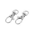 thumbnail image 2 of Unique Bargains Backpack Handbag Swivel Lobster Claw Clasps Clip Silver Tone 37x13mm 10 Pcs, 2 of 2