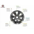thumbnail image 5 of Wheel Rim For Chevrolet Aveo 09-11 15 Inch Painted Steel Rim - OE Direct Replacement, 5 of 5