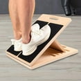 thumbnail image 1 of S SERENABLE Wooden Slant Board Calf Stretcher Professional Foot Incline Board Adjustable for Home Gym Balancing Practice Leg Workout, 1 of 2