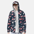 thumbnail image 4 of Haiem Cherry Blossoms UPF 50+ Fishing Shirts for Men Long Sleeve UV Sun Protection Hoodie Non-Mask Outdoor Hiking Shirts, 4 of 9