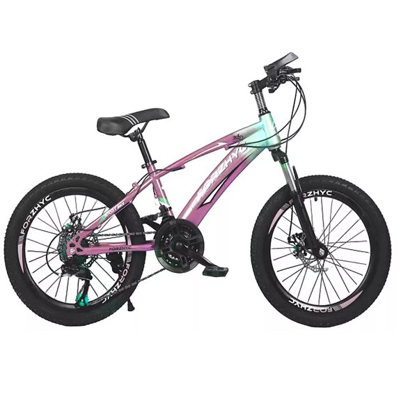 Bicicleta De Montaña 21 Vel. Suspension Frenos De Disco R-24