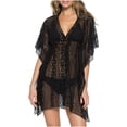 thumbnail image 1 of Paréos de Maillot de Bain pour Femmes Plage Maillot de Bain Femmes Dentelle Ajourée Paréos Bikini Col en V Robe Filet Maillot de Bain Femmes Paréo Maillot de Bain pour Femmes Paréo Plage Paréos pour Femmes, 1 of 9