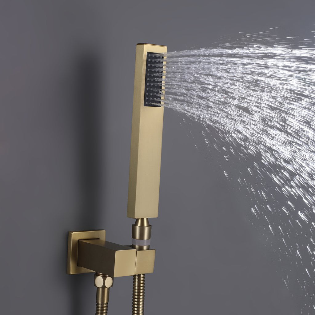 Wall Mount Shower Faucet Set Contain Pressure Balance Shower Valve Kit  RB0977