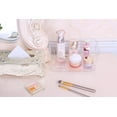 thumbnail image 4 of YBM Home Plastic Bin Organizer for Cabinet and Kitchen, Clear, Small 9.4 in. L x 6.6 in. W x 4 in. H, 4 of 15