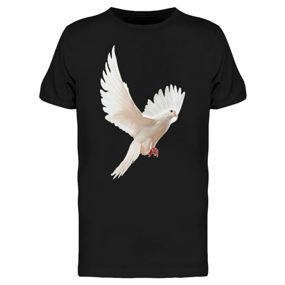 Bird White Dove Tee Men's -Image by Shutterstock
