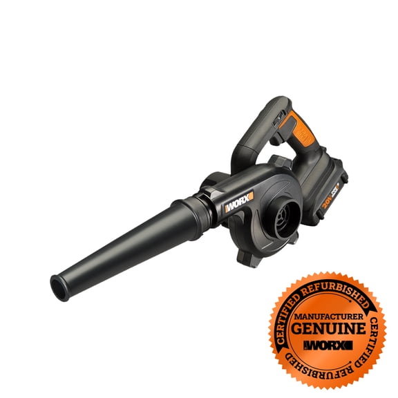 Restored Worx WX094L 20V Power Share Cordless Shop Blower (Refurbished)