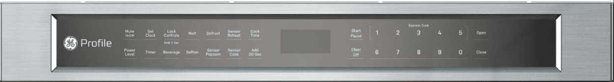 GE Profile PWL1126SWSS 24 Inch Built-In Microwave Drawer with 1.2 cu.ft. Capacity, 1000 Watts Cooking Power Stainless Steel